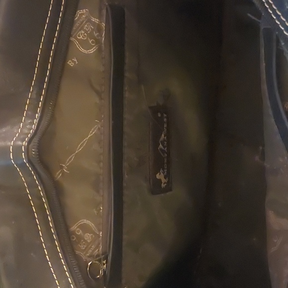 Montana West Black and Brown Studded Handbag - Picture 10 of 15